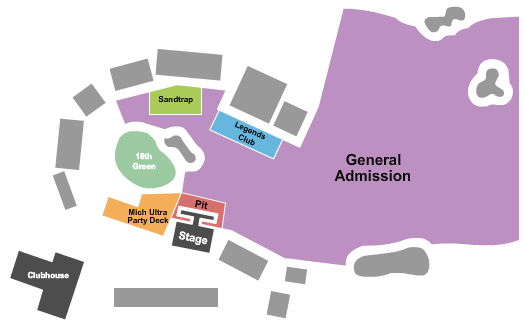 Enjoie Golf Course Kelsea Ballerini Seating Chart